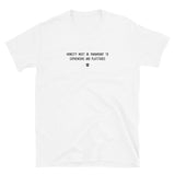 "Honesty must be paramount to euphemisms and platitudes" T-Shirt Louder