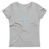 "My feelings are not more important than yours" Women's Eco T-Shirt Frosty Blue