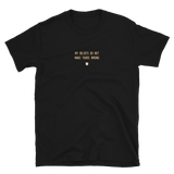 "My beliefs do not make yours wrong." T-Shirt Crispy Cream