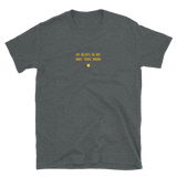 "My beliefs do not make yours wrong." T-Shirt Hot Yellow