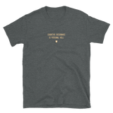 "Cognitive dissonance is personal hell." T-Shirt Crispy Cream