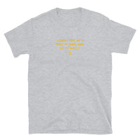 "I struggle every day to bypass my mammal brain. But it’s worth it." T-Shirt Hot Yellow