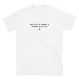 "Honesty must be paramount to euphemisms and platitudes" T-Shirt Louder