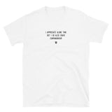 "I appreciate alone time but I do also crave companionship" T-Shirt Louder