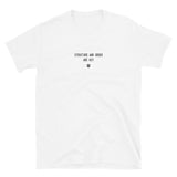 "Structure and order are key" T-Shirt Louder