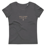 "Cognitive dissonance is personal hell" Women's Eco T-Shirt Pepper Brown