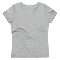 "Cognitive dissonance is personal hell" Women's Eco T-Shirt Crispy Cream