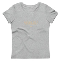 "Always falling victim of the spotlight effect" Women's Eco T-Shirt Crispy Cream